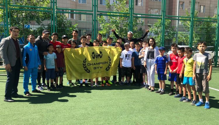 В Нур – Султане прошел турнир по мини – футболу, посвященный Дню столицы